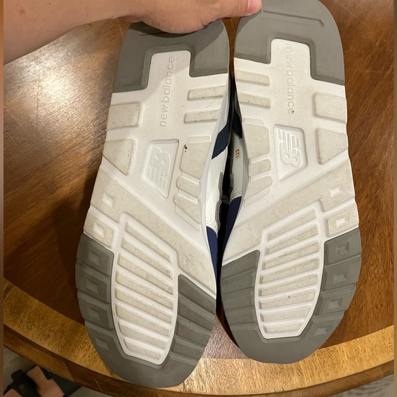 New Balance Blue and Orange Sneakers Casual Athletic Style - Picture 4 of 5